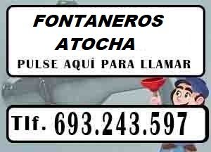Fontaneros Atocha Madrid Urgentes